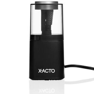 X-Acto -  Powerhouse Electric Pencil Sharpener with S Black